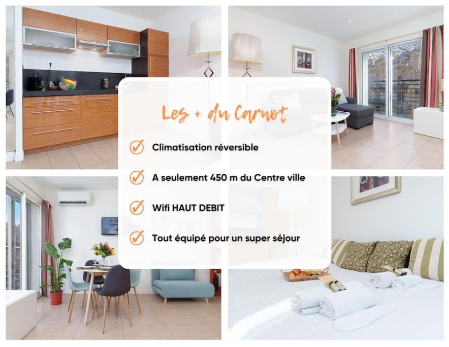 Le Carnot By Apirent #Centre-Ville #Climatisation #Wifi Cannes Eksteriør billede
